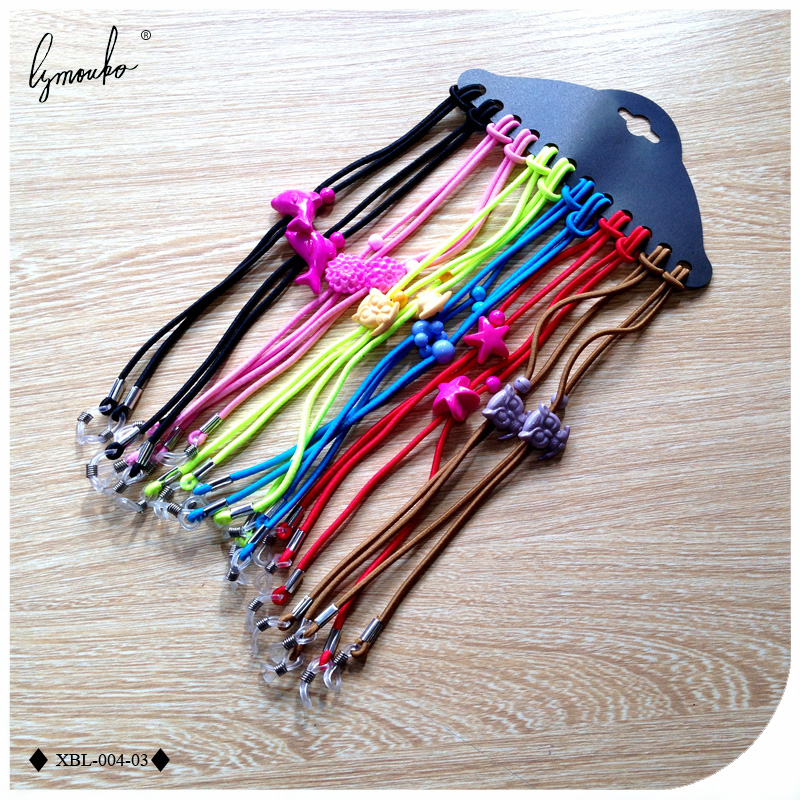 Sunglass Retainer Cord - Lymouko 12pcs/Lot Mix Color Elastic Glasses