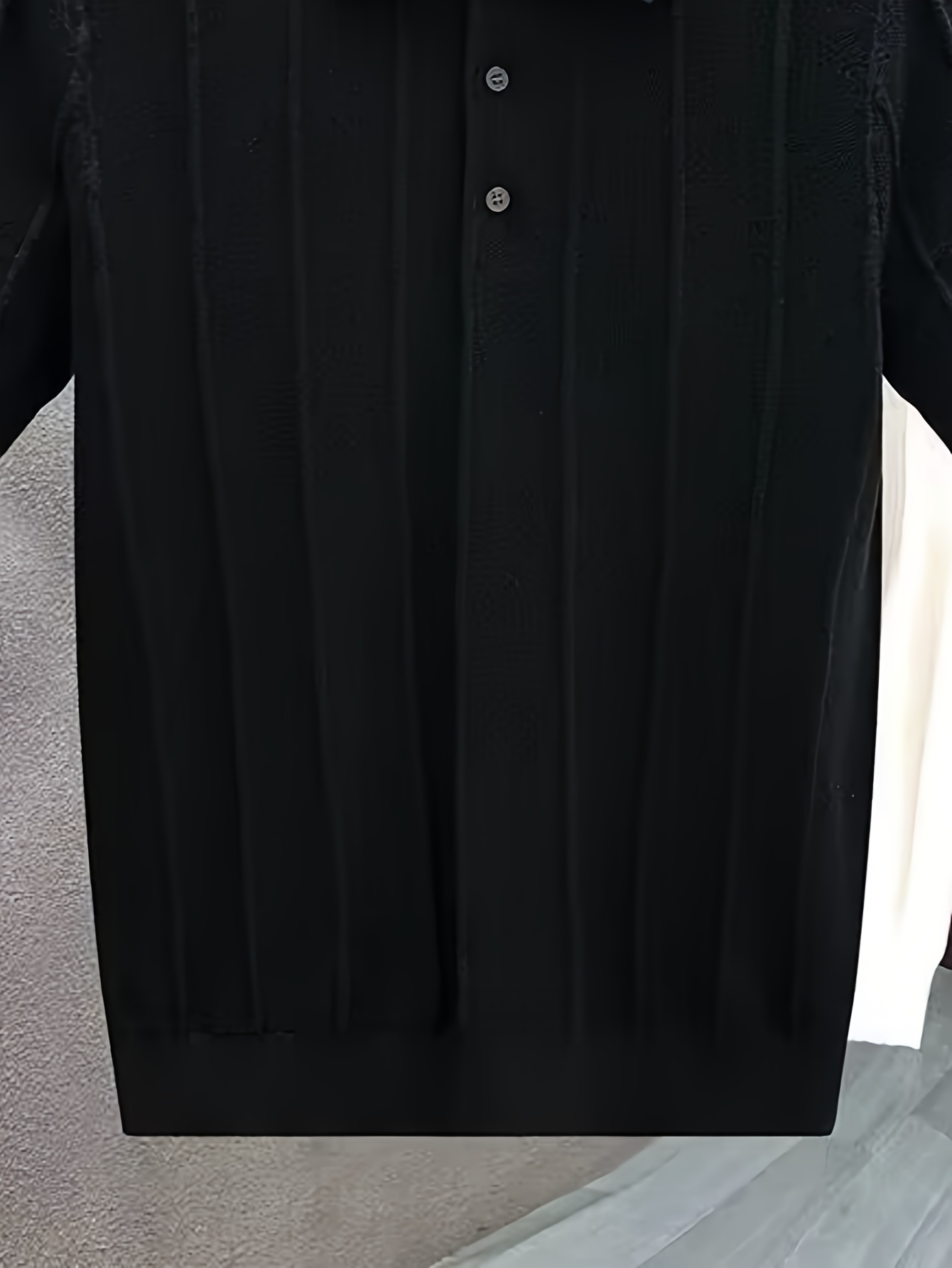High-End Luxury Vertical Strip - Polo Shirt Pique review and price