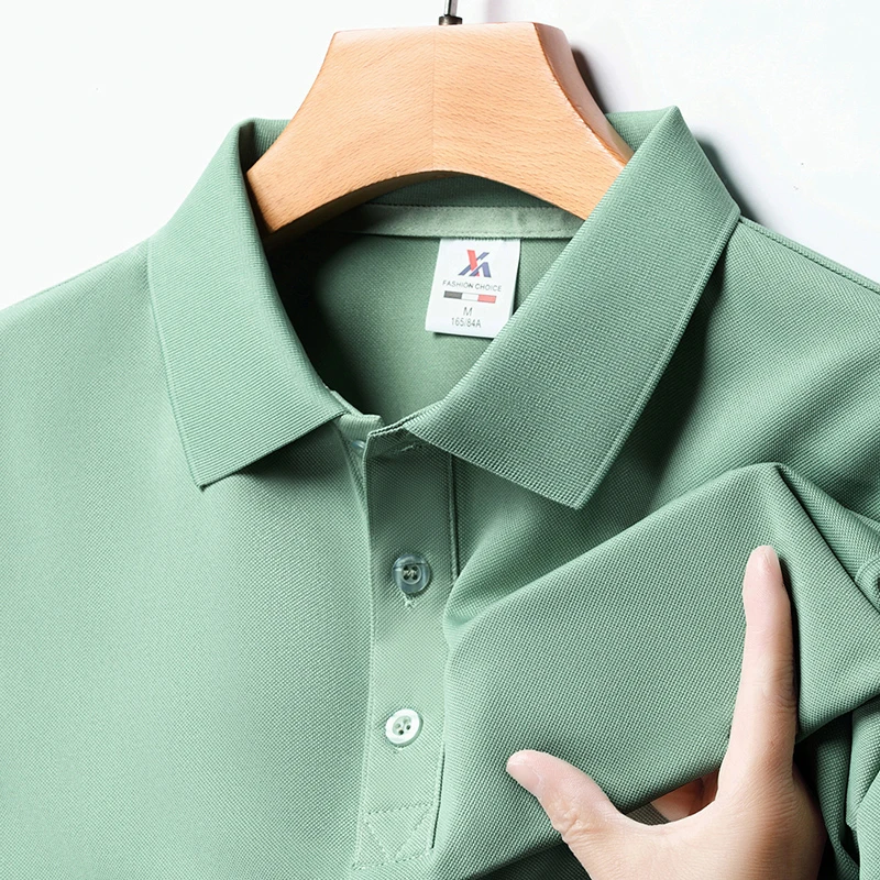 Men's Fashion Solid Short Slee - Polo Shirt Pique review and price