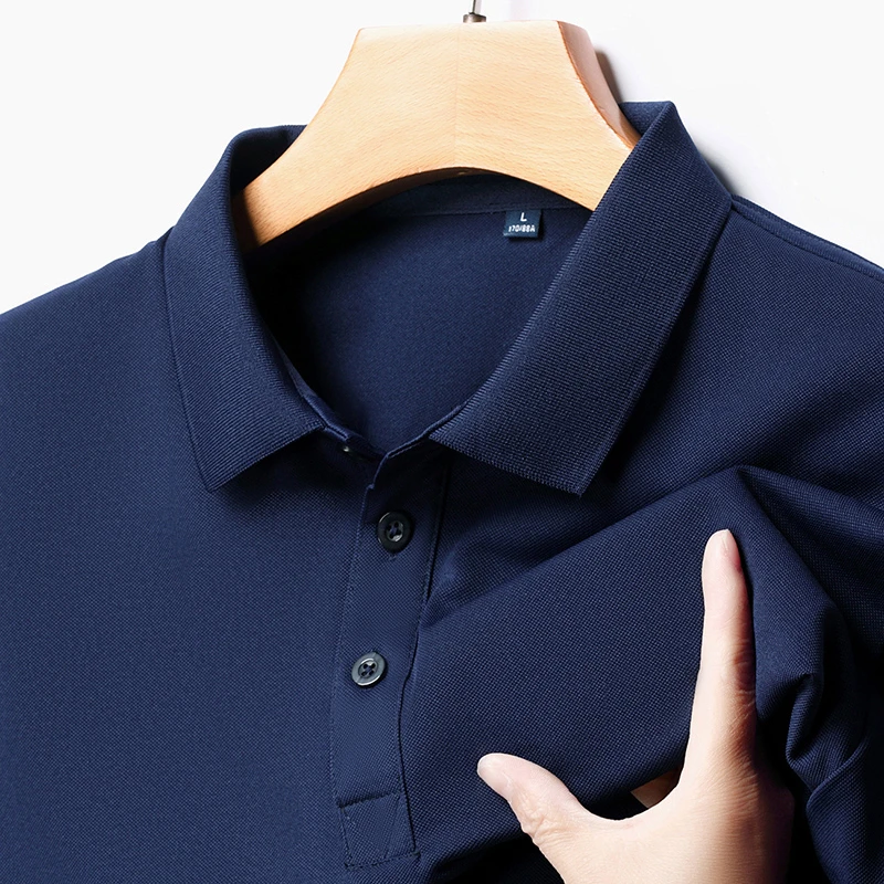 Men's Fashion Solid Short Slee - Polo Shirt Pique review and price