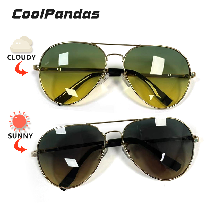 Photochromic Sunglasses Men Po - Sunglasses Aviator Polarized review and price