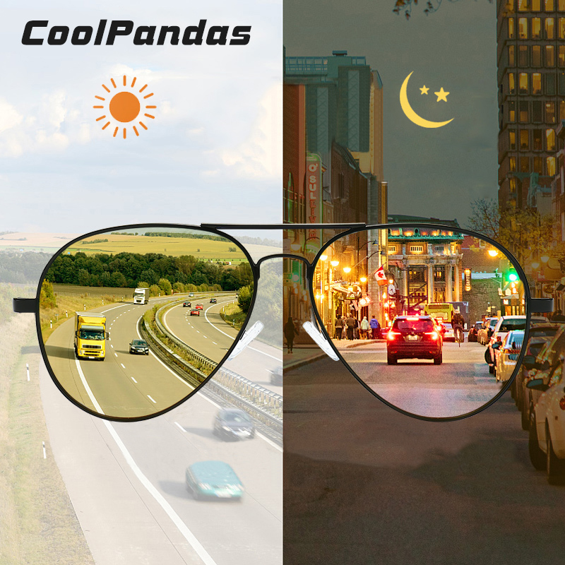 Photochromic Sunglasses Men Po - Sunglasses Aviator Polarized review and price