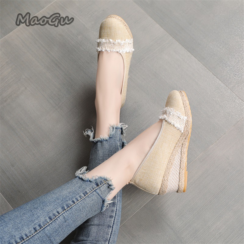 Women's Espadrille Wedges Shoe - Espadrille Slip On review and price