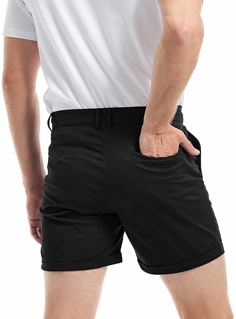 AIMPACT Men's Summer Slim-fit  - Shorts Chino Slim review and price
