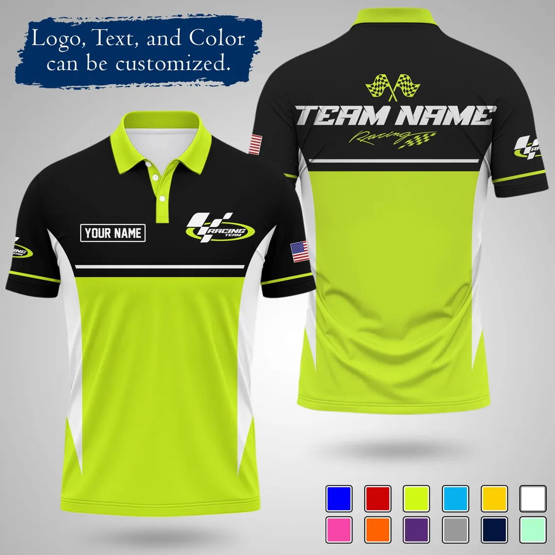 2026 New Custom Racing Polo Sh - Polo Shirt Pique review and price