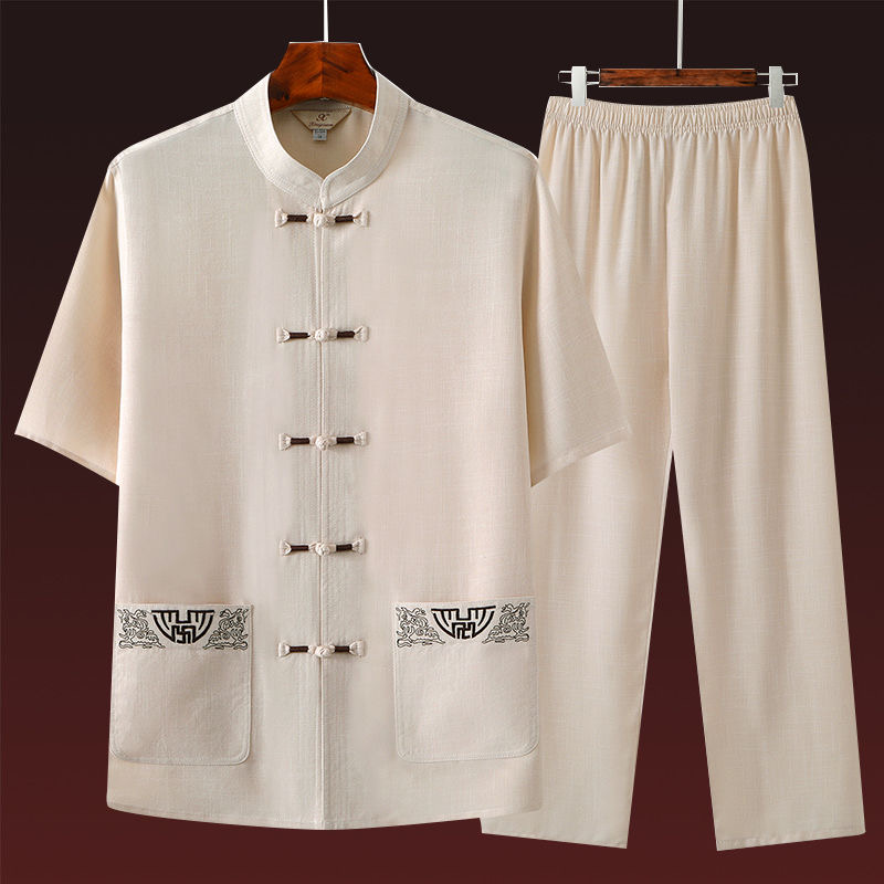 2024 Summer New Fashion Solid  - Short Linen Drawstring review and price