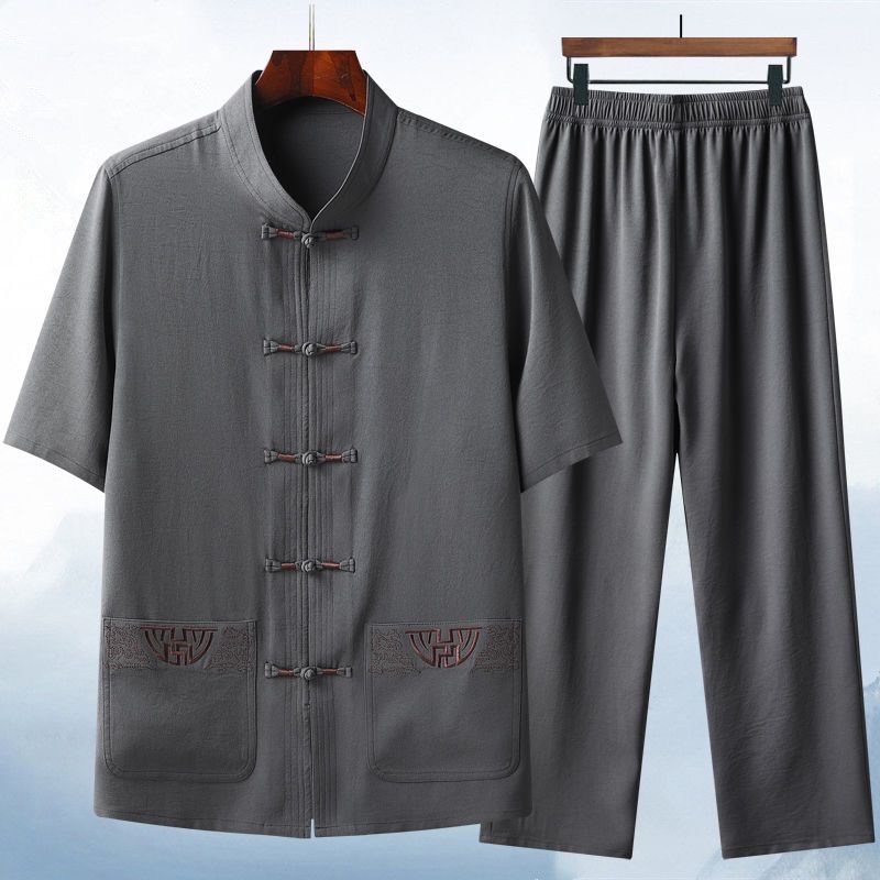 2024 Summer New Fashion Solid  - Short Linen Drawstring review and price