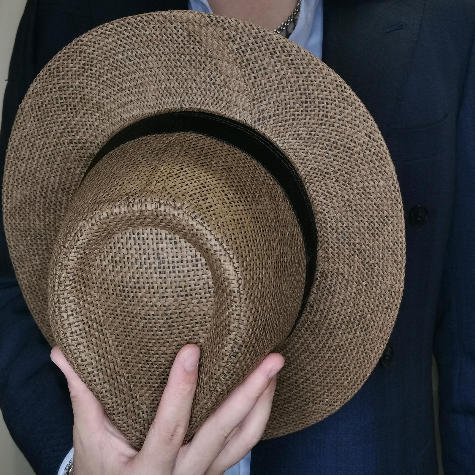 Men Summer Panama Straw Hat Na - Bucket Hat Straw review and price
