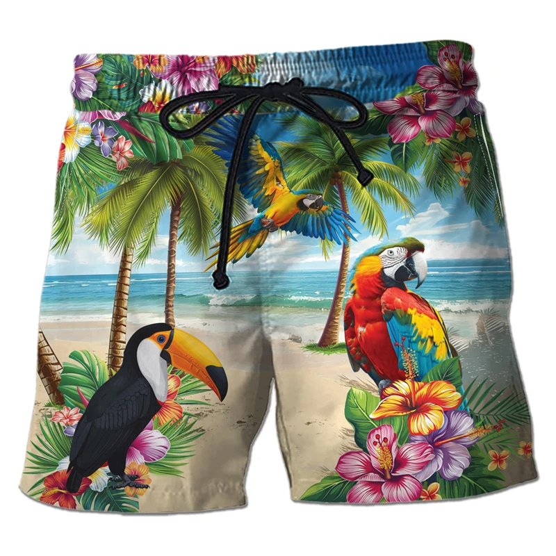 Parrot Toucan 3D Print Short P - Trunks Board Surf review and price