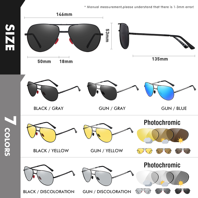 CoolPandas Fashion Folding Sun - Sunglasses Aviator Polarized review and price