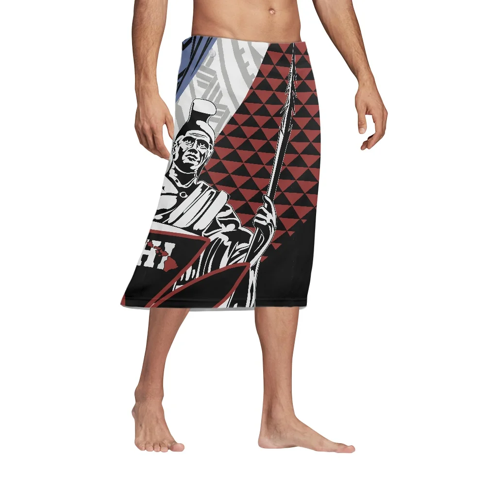 Polynesian Tribal Tattoo Print - Sarong Men Wrap review and price