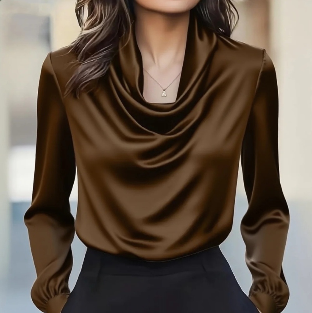Autumn fashion elegant tempera - Shirt Camp Collar review and price