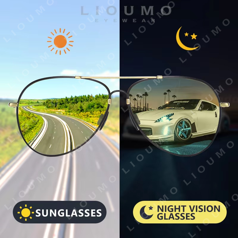 LIOUMO 2026 Aviation Luxury Su - Sunglasses Aviator Polarized review and price