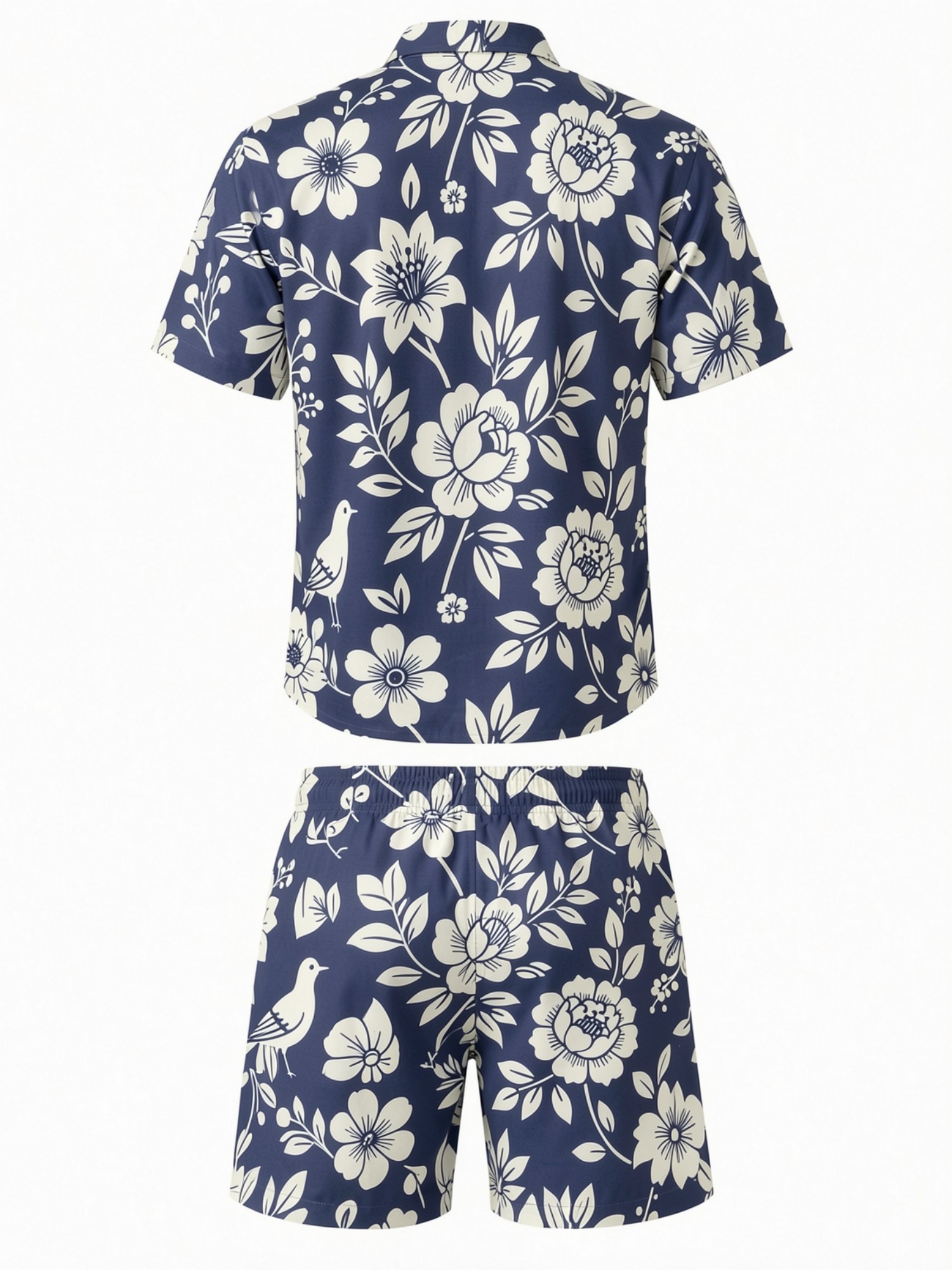 Mens Floral Short Sleeve Shirt - Resort Shirt Floral review and price