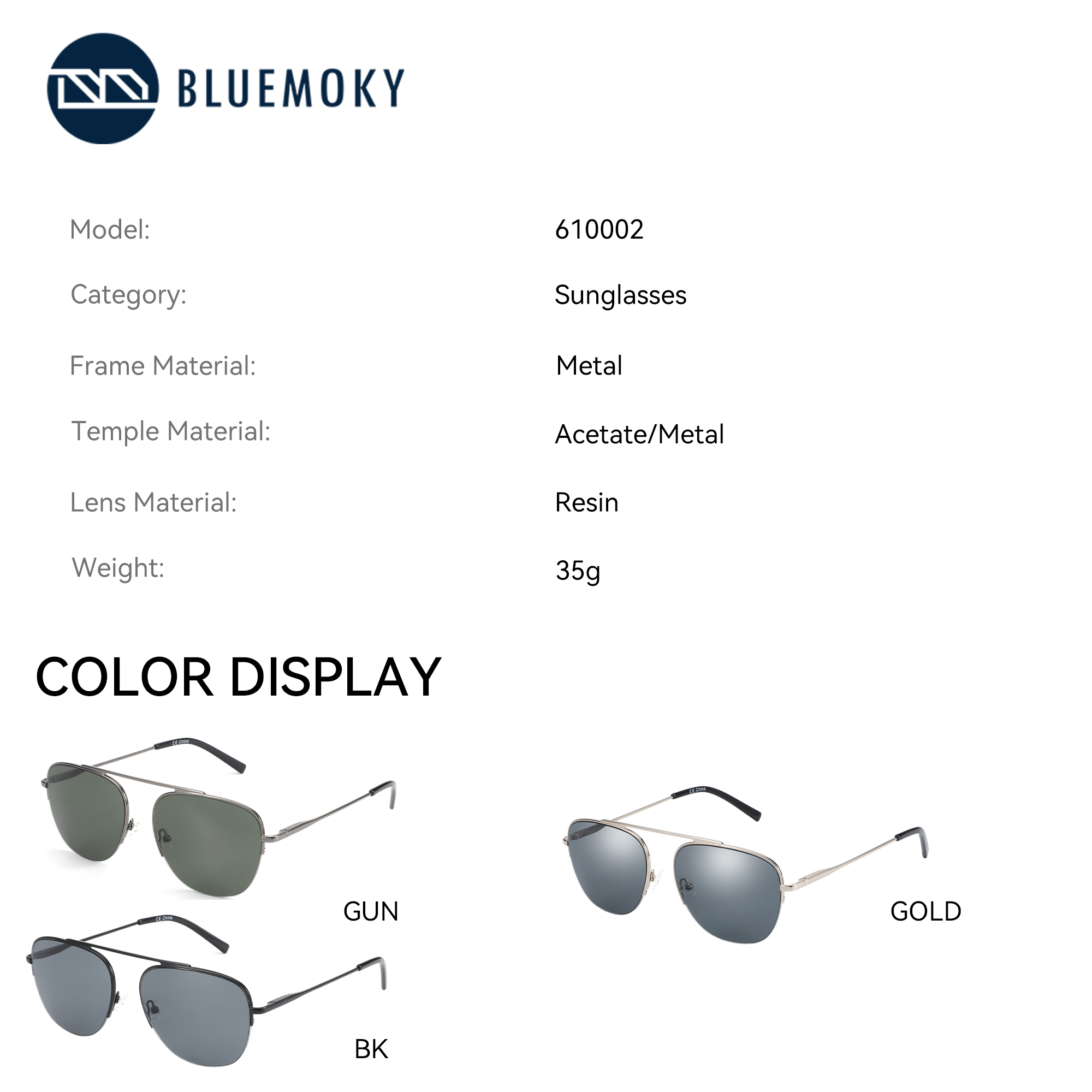 BLUEMOKY Fashion Polarized Pre - Sunglasses Aviator Polarized review and price