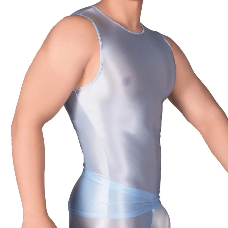 Solid Color Men's Slim Smooth  - Tank Top Muscle review and price