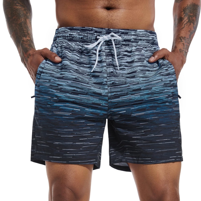 Trendy Ombre Striped Graphic S - Trunks Board Surf review and price