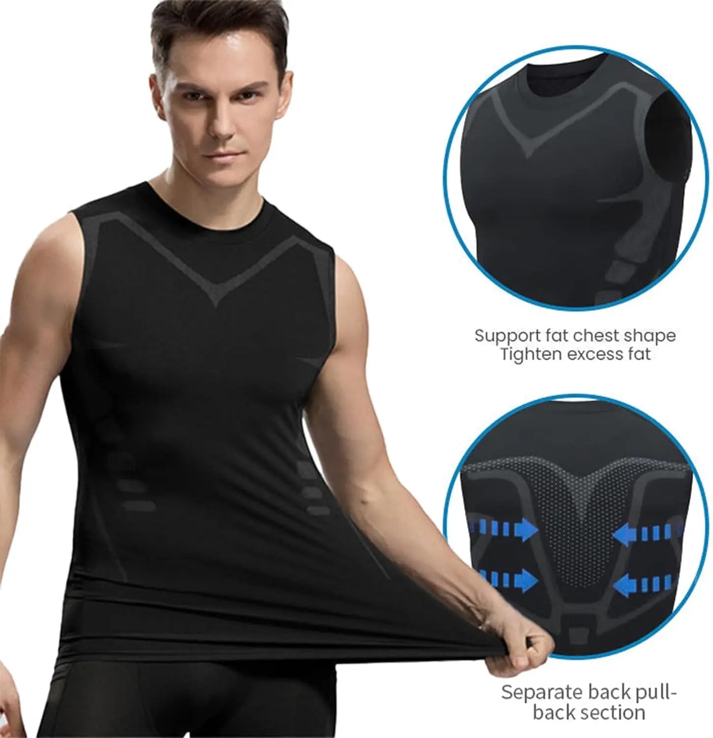 Compression Tank Top Men Gym S - Tank Top Muscle review and price