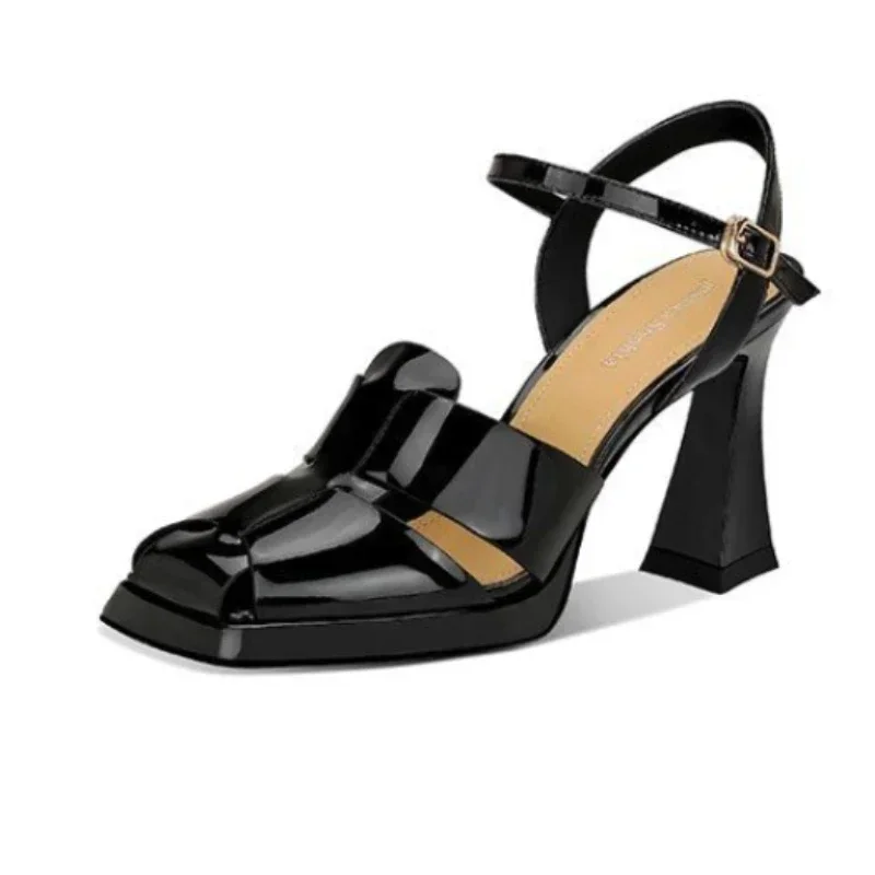 Women's High Heel Sandals Fash - Casual Sandal Leather review and price
