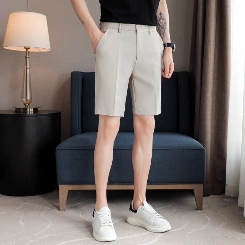 Men's Slim Fit Suit Shorts Sum - Shorts Chino Slim review and price