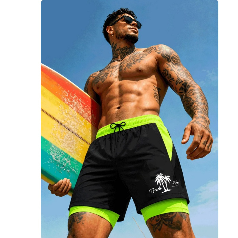 Men'S Swimming Trunks Palm Tre - Trunks Board Surf review and price