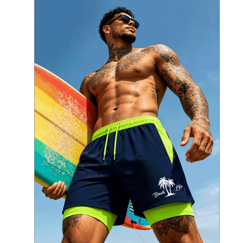 Men'S Swimming Trunks Palm Tre - Trunks Board Surf review and price