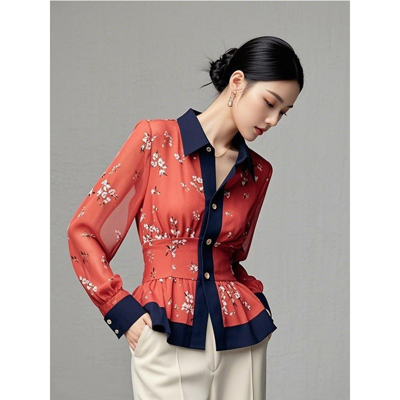 2025 Spring Autumn New Tempera - Shirt Camp Collar review and price