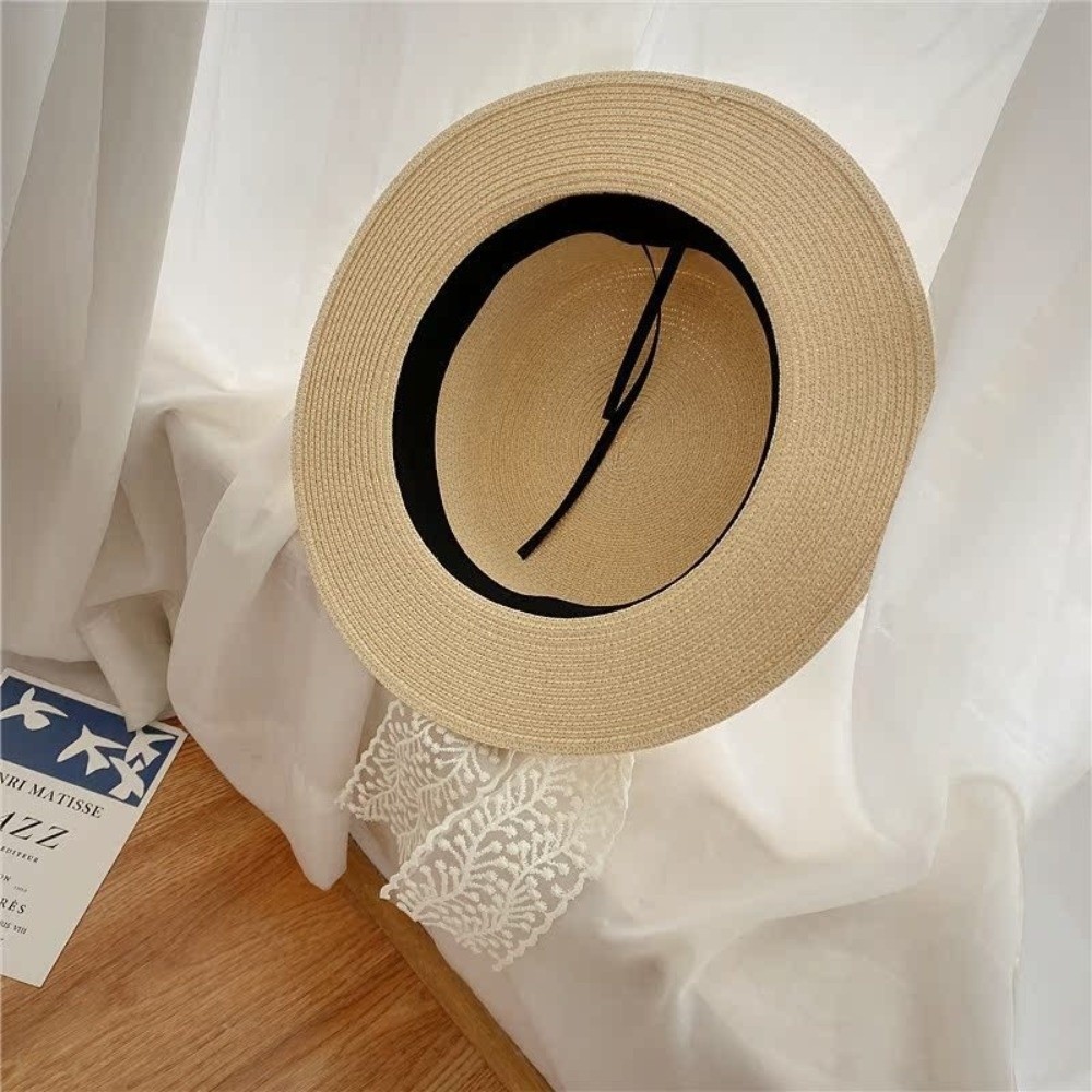 Style Accessory Lace Bow Straw - Bucket Hat Straw review and price