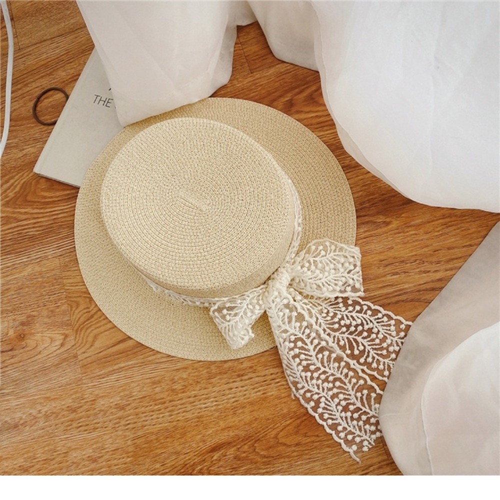 Style Accessory Lace Bow Straw - Bucket Hat Straw review and price