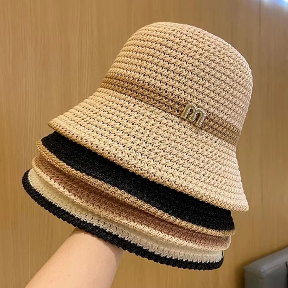 Fashion Elegant Bow Fisherman  - Bucket Hat Straw review and price