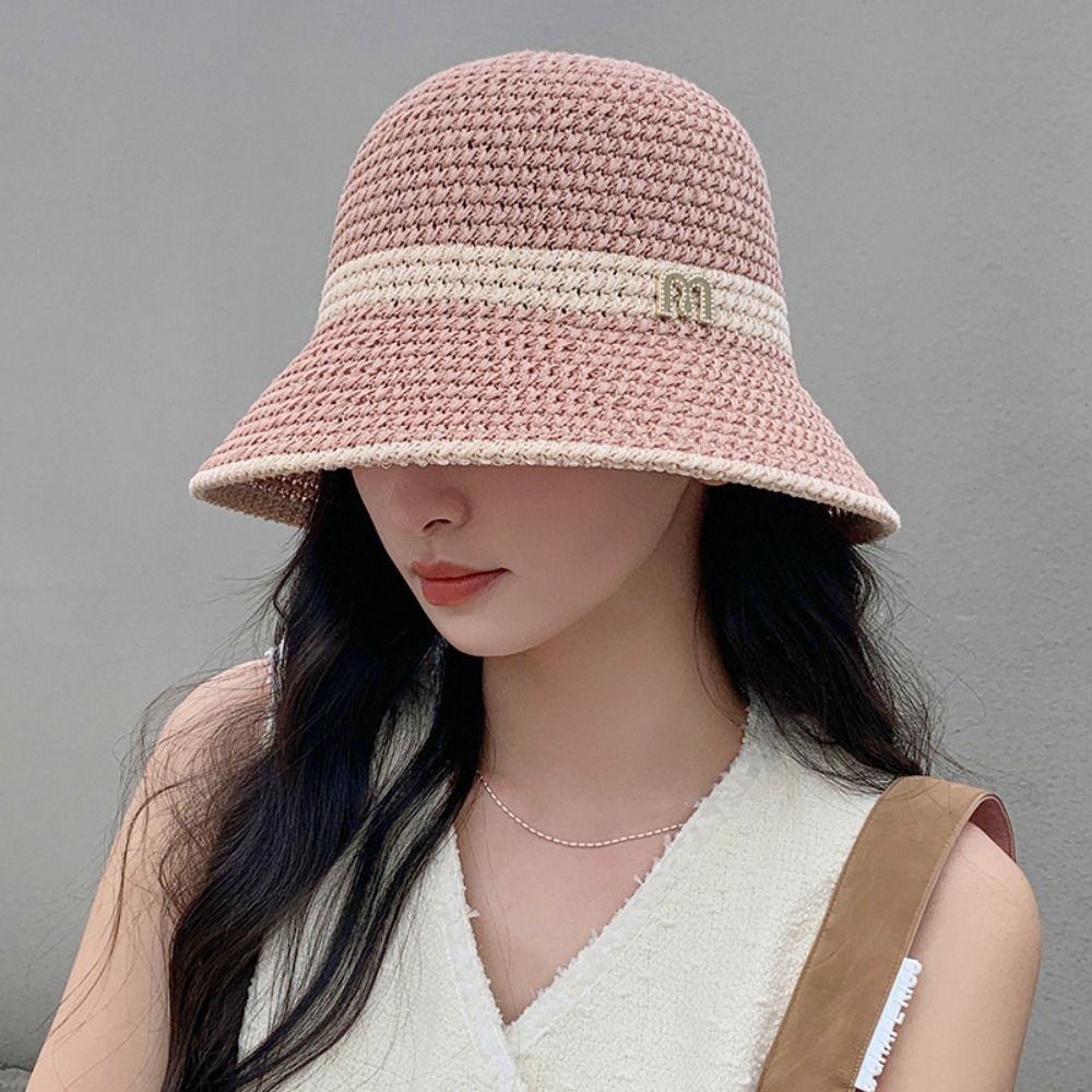 Elegant Bow Fisherman Hat Fold - Bucket Hat Straw review and price