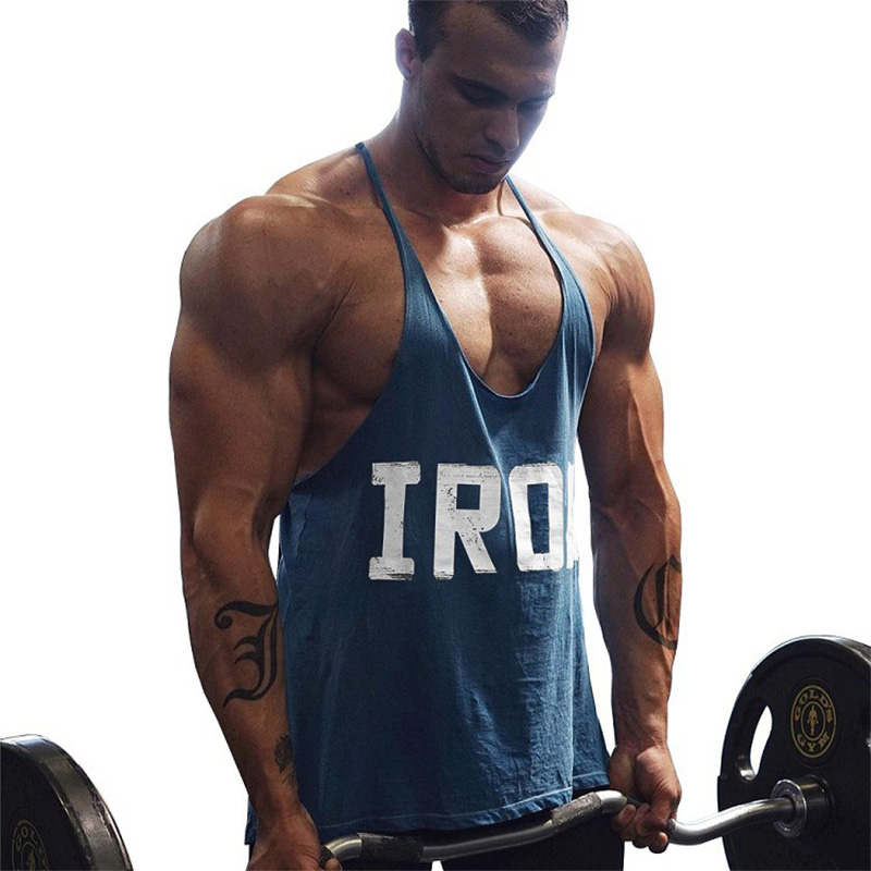 Men's 100% Cotton Workout Gym  - Tank Top Muscle review and price