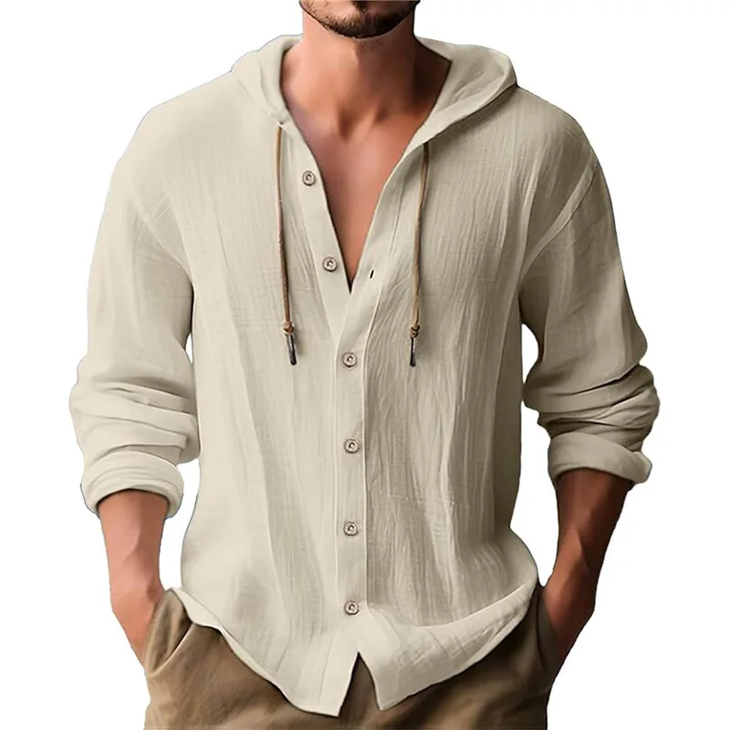 Men's solid color casual long- - Short Linen Drawstring review and price