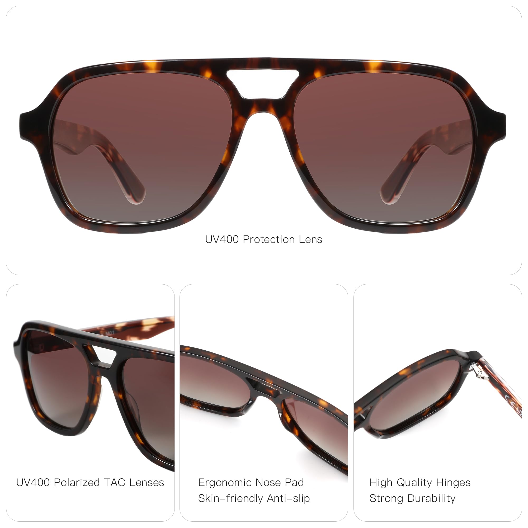 ZENOTTIC Retro Aviator Sunglas - Sunglasses Aviator Polarized review and price